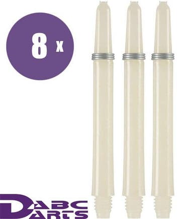 Nylon Dart Shafts Naturel - 8 sets, Ophalen of Verzenden, Nieuw, Shafts