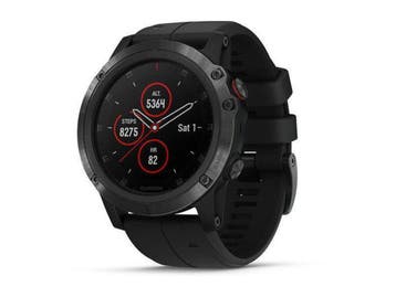 Garmin Fenix 5X Plus Bluetooth 51 mm - Zwart, Verzenden, Zo goed als nieuw, Garmin