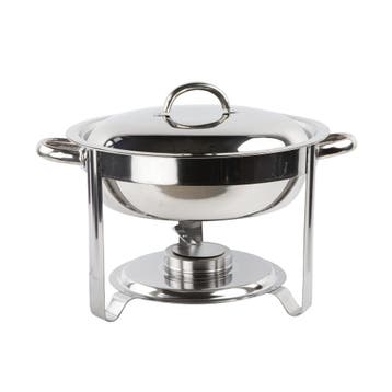 Alora Chafing Dish Rond 4.5 Liter - Geschikt Voor Soep -, Huis en Inrichting, Keuken | Keukenbenodigdheden, Nieuw