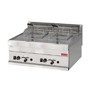 GastroM Gas Friteuse 8+8 liter 650 lijn, Ophalen of Verzenden, Nieuw zonder verpakking