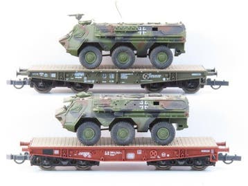 Minitanks/Roco H0 - 803 - Modeltrein goederenwagonset (1) -, Nieuw