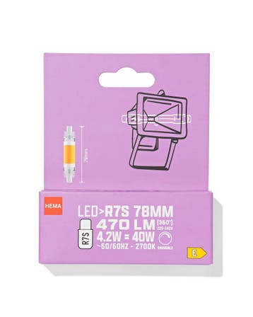 HEMA Led TL-buis eel GR7S 4.2W 470lm dim, Verzenden, Nieuw