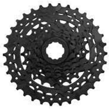 Sunrace Cassette 11-34T 7V zwart voor MTB en fiets met br..., Ophalen of Verzenden, Nieuw, Derailleur of Ketting