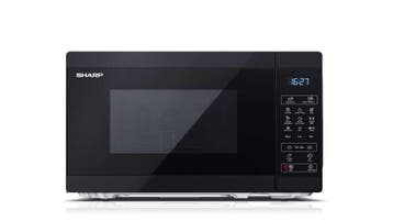 Sharp YC-MG02E-B magnetron Zwart Grill-magnetron Aanrecht..., Witgoed en Apparatuur, Magnetrons, Verzenden, Nieuw