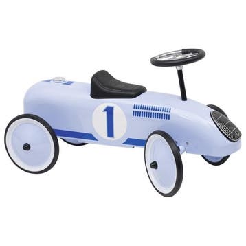 Retro Loopauto lichtblauw (Kinderen, Loopauto'), Ophalen of Verzenden, Nieuw