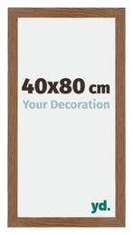 Fotolijst 40x80 cm - Eiken Rustiek - MDF - Mura, Huis en Inrichting, Woonaccessoires | Lijsten, Verzenden, Nieuw