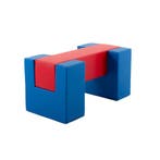 Foamblokken balans brug in rood/blauw voor klimmen, balan..., Ophalen of Verzenden, Nieuw
