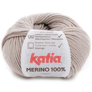 Katia Concept Merino 100% - 40 zandbeige - Wol Garen, Ophalen of Verzenden, Nieuw