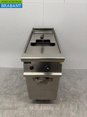 RVS Frituur Friteuse 12 liter GAS Horeca, Ophalen of Verzenden, Gebruikt