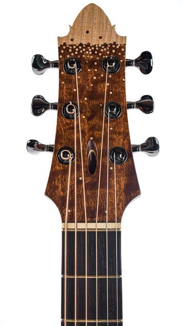 AJ Lucas Arbour Sweep Honduran Mahogany Douglas Fir (OM), Ophalen of Verzenden, Nieuw, Western- of Steelstringgitaar