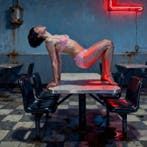 Le Yack - Red Neon Diner - Hand signed, Antiek en Kunst
