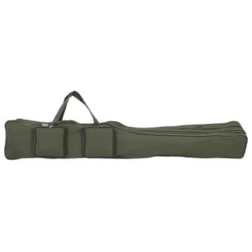 vidaXL Hengeltas 150 cm oxford stof donkergroen, Verzenden, Nieuw