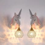 Eenhoorn Wandlamp Kinderkamer Schattige Verlichting, Huis en Inrichting, Lampen | Wandlampen, Verzenden, Nieuw