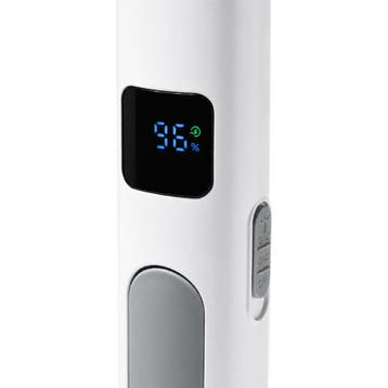 TIROSS Elektrische vliegenmepper met led-display en 1800...
