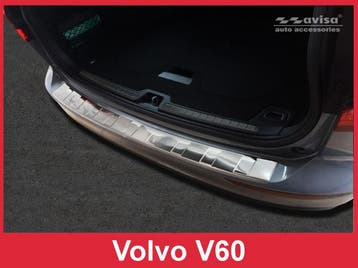 Achterbumperbeschermer | geschikt voor Volvo | V60 18- 5d st, Verzenden, Nieuw, Volvo