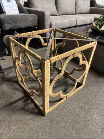 Hanglamp Houtstof Design, Ophalen of Verzenden, Nieuw