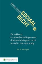 Sociaal recht / Monografieën 9789013181074 M. Verhagen, Verzenden, Gelezen, M. Verhagen