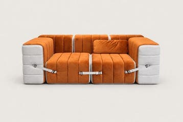 Ambivalenz - Malte Grieb - Sofa (7) - Curt-Set 7 modules +
