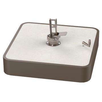 Costa vulbare parasolvoet ceramic plate 4 Seasons Outdoor, Ophalen of Verzenden, Nieuw