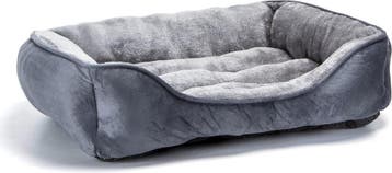 Hondenmand - Hondenkussen - Hondenbed - Grijs - 67x57 cm - N, Dieren en Toebehoren, Hondenmanden, Verzenden, Zo goed als nieuw