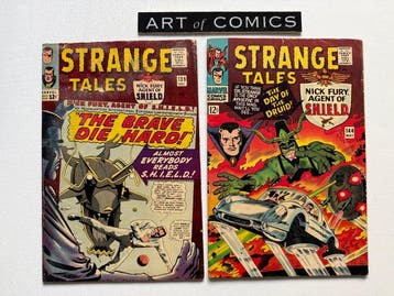 Strange Tales #139, #144 - 2 Comic collection - Eerste druk, Nieuw