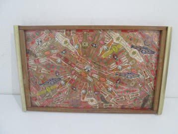 Decoratief dienblad - Collectie Fascette, Antiek en Kunst