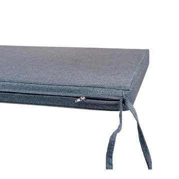 Tuinbankkussen Deluxe Donker Grijs 136 x 48 cm, Tuin en Terras, Verzenden, Nieuw