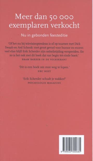 Laat je hersenen niet zitten - Erik Scherder 9789025300685, Boeken, Verzenden, Zo goed als nieuw, Erik Scherder