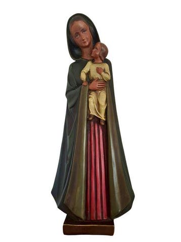 Oscar Van Laere (1883–1961) - sculptuur, Maria met het kind