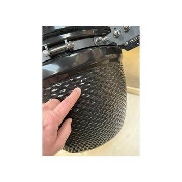 Kamado 18 Inch Met Schoonheidsfoutjes Complete Set Van €, Tuin en Terras, Houtskoolbarbecues, Nieuw