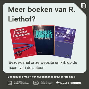 Bedrijfseconomie Theorie en Praktijk HBO Opgaven - R., Verzenden, Gelezen, R. Liethof