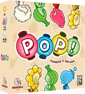 Pop! Card game | Musoka Studio - Kaartspellen, Verzenden, Nieuw