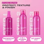 Lee Stafford 3-in-1 Texturising Spray - 200ml, Ophalen of Verzenden, Nieuw, Gel, Wax, Haarlak of Mousse