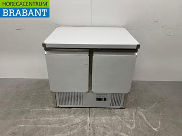 RVS Forcold Koelwerkbank 2 Deuren 90,5 cm 230V Horeca, Ophalen of Verzenden, Nieuw zonder verpakking