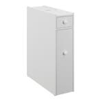 Niskast badkamerkast met 2 lades 58x16x48 cm wit, Huis en Inrichting, Badkamer | Badkamermeubels, Verzenden, Nieuw