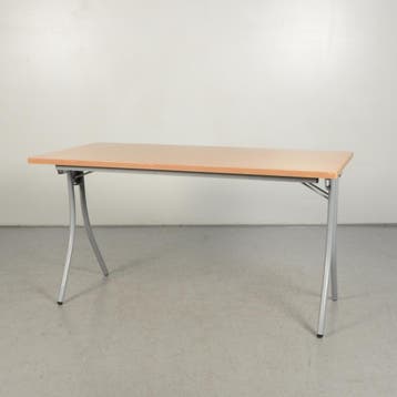 Bureau Vepa - Kersen blad - 140 x 70 cm - Vaste hoogte, Huis en Inrichting, Bureaus, Ophalen of Verzenden, Nieuw