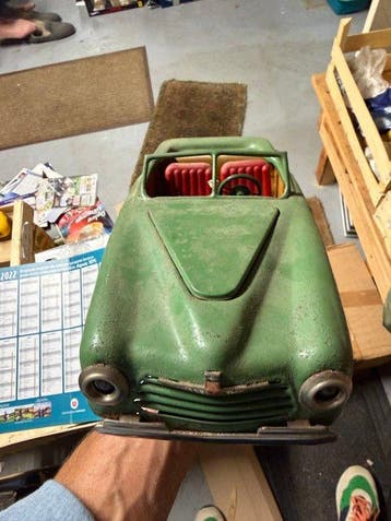 JMF (Jouets Mécaniques de France) - Speelgoedauto - Simca 8