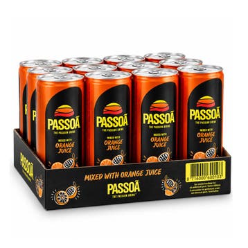 Passoa Jus 12x 25cl, Ophalen of Verzenden