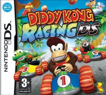 Diddy Kong Racing DS - Nintendo DS - Geek Out!, Online, Racen en Vliegen, Zo goed als nieuw, 3 spelers of meer