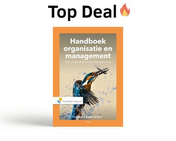 Handboek Organisatie en Management, 9789001895600, Verzenden, Zo goed als nieuw