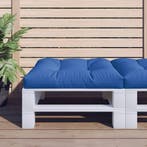 vidaXL Palletkussen 70x70x12 cm stof koningsblauw, Huis en Inrichting, Verzenden, Nieuw, Blauw