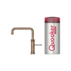 €1796 QUOOKER COMBI+ CLASSIC FUSION SQUARE MESSING PATINA –, Huis en Inrichting, Keuken | Keukenbenodigdheden, Ophalen of Verzenden