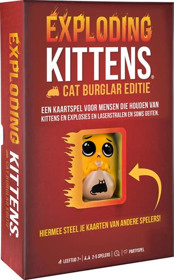 Exploding Kittens - Cat Burglar Editie | Exploding Kittens -, Verzenden, Nieuw