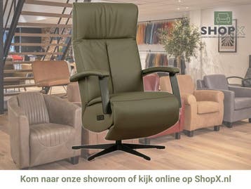 Leren sta-op-stoel Pure - Toledo Olive (olijf/groen) -, Bohemian, Industrieel, Modern, Scandinavisch, Nieuw, Ophalen of Verzenden