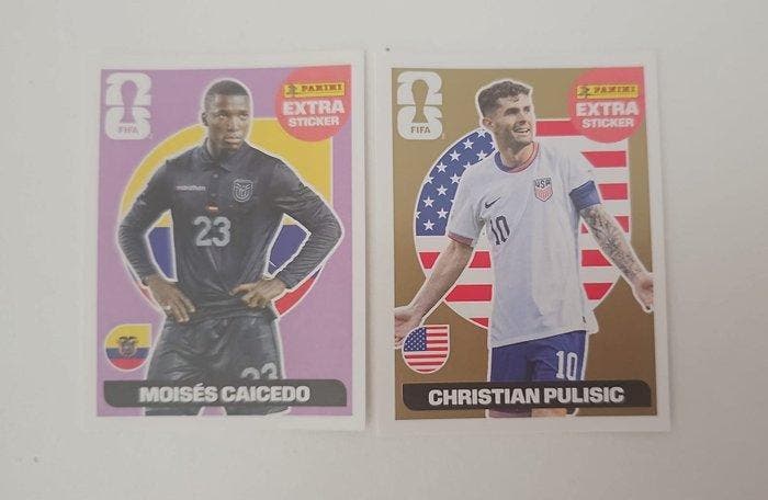 2026 Panini FIFA World Cup 2026 Extra sticker Pulisic Gold -, Verzamelen, Stickers