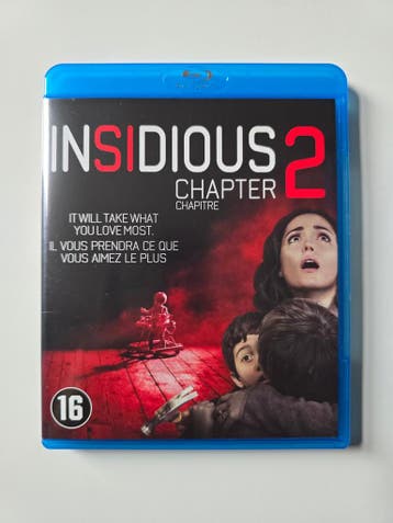 INSIDIOUS CHAPTER 2 (BLURAY), Cd's en Dvd's, Verzenden, Gebruikt