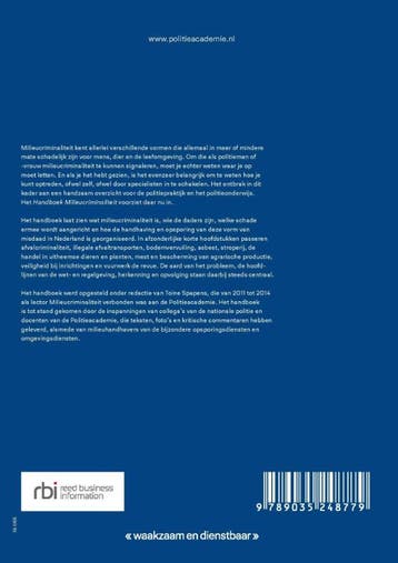 Handboek milieucriminaliteit 9789035248779, Verzenden, Gelezen