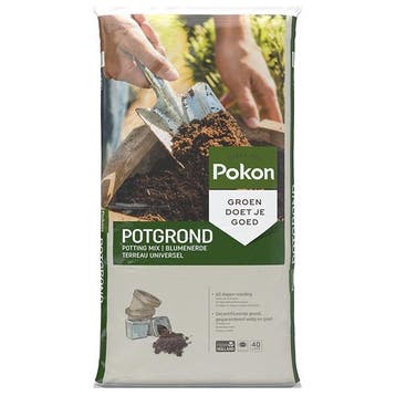 Potgrond | Pokon | 40 liter (Universeel), Verzenden