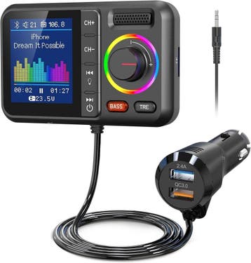 Bluetooth Auto Adapter | Handsfree Bellen | Tweedekansje, Ophalen of Verzenden, Zo goed als nieuw