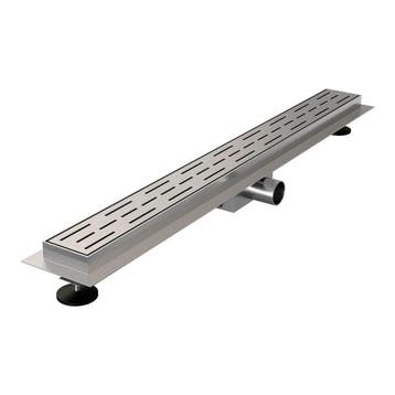 Brauer Douchegoot met Standaard Rooster en Flens - 70 cm -, Ophalen of Verzenden, Nieuw, Rvs